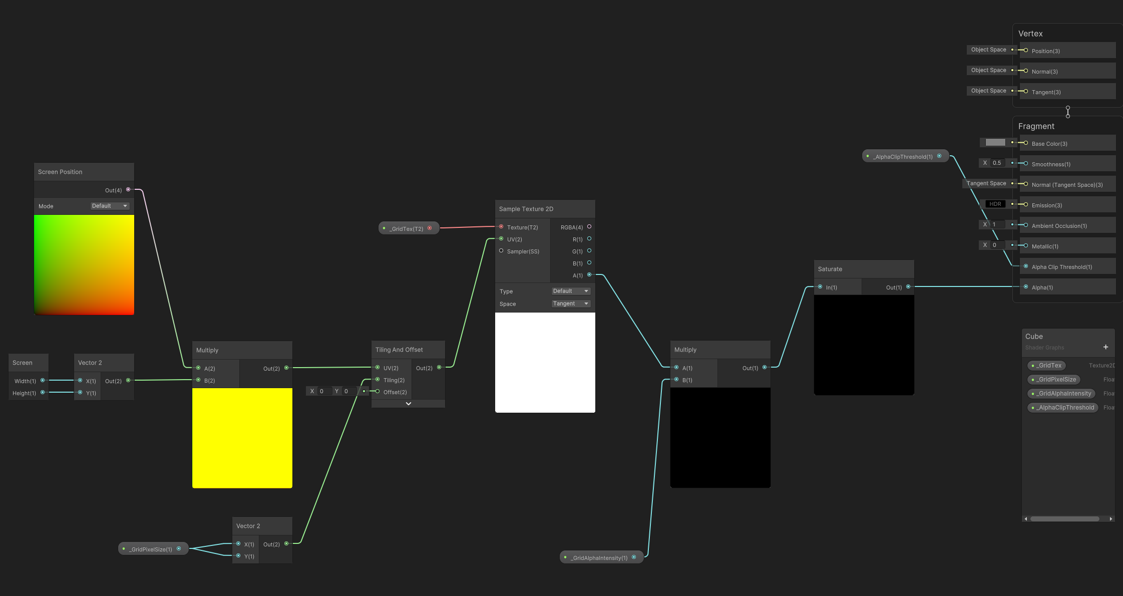 AlphaClip_ShaderGraph